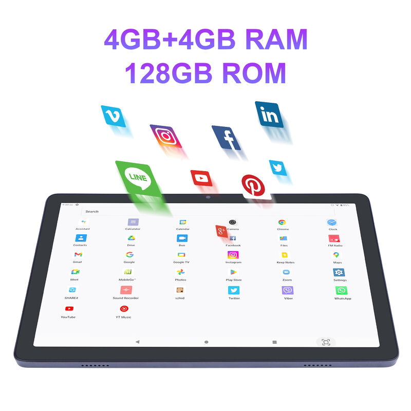C 아이디어 안드로이드 태블릿 FHD 1200*1920 6000mAh 배터리 10.1 인치 태블릿 PC P1250