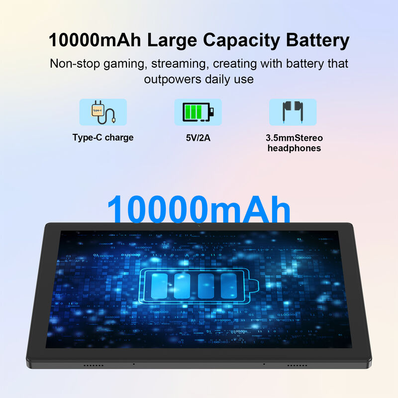 C 아이디어 CM9000 울트라 10.1인치 태블릿 PC 안드로이드 16 옥타 코어 퀄컴 프로세서 HD 용량 화면