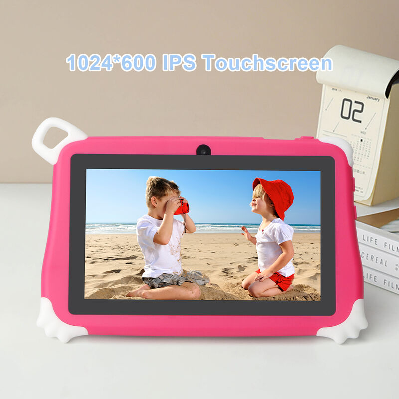 C 아이디아 신형 아이템 태블릿 PC 7인치 8GB 램 256GB 롬 안드로이드 16 와이파이 드롭 저항 교육용 (CM86-핑크)